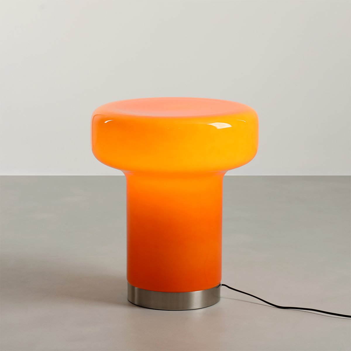 BONBON GLASS FLOOR LIGHT ORANGE