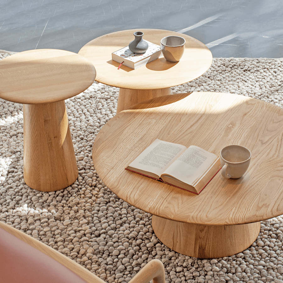 GAZZDA MUSHROOM SIDE TABLE 40 - DYKE & DEAN