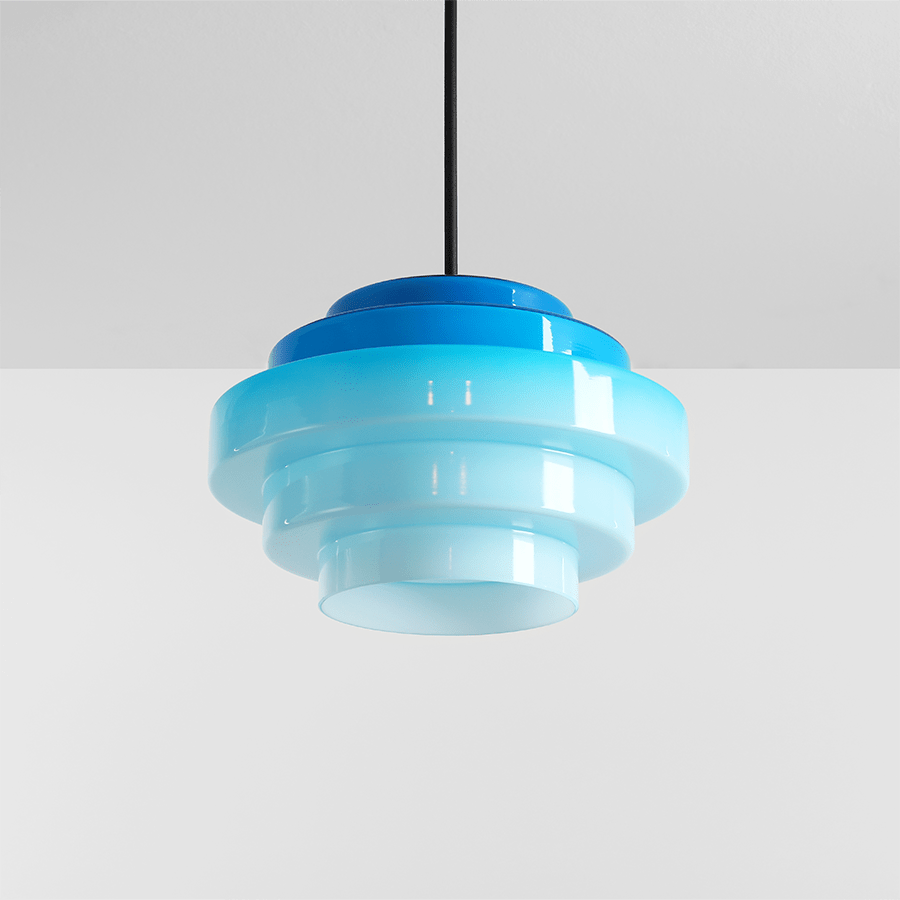 JELLY PENDANT LIGHT BLUE 140 SMALL - DYKE & DEAN