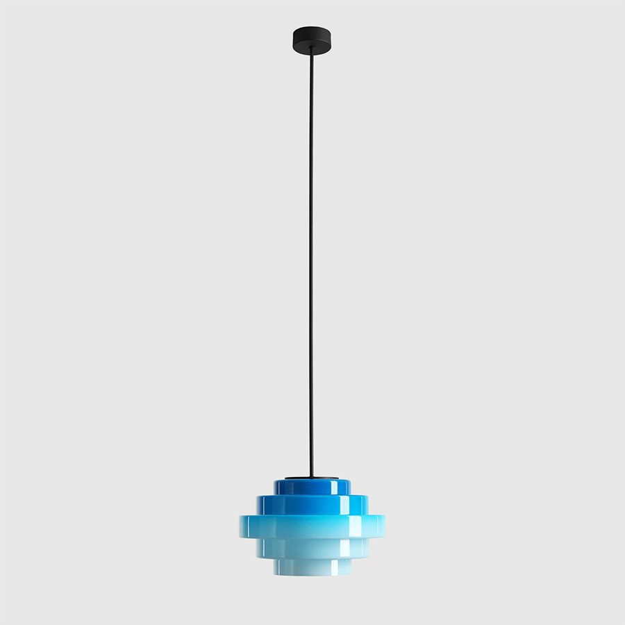 JELLY PENDANT LIGHT BLUE 220 MEDIUM - DYKE & DEAN