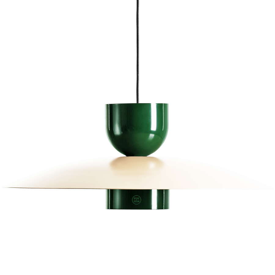 MODULAR PENDANT UTO LIGHT DARK BEIGE & GREEN - DYKE & DEAN
