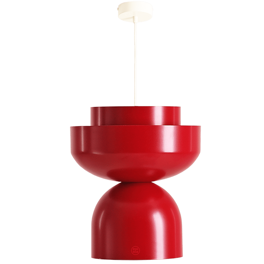 MODULAR SMALL PENDANT LIGHT RED WINE - DYKE & DEAN
