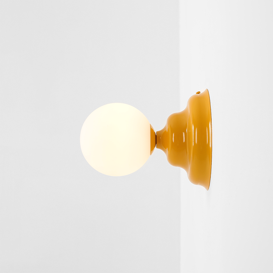 WAVE WALL LIGHT YELLOW SMALL - DYKE & DEAN