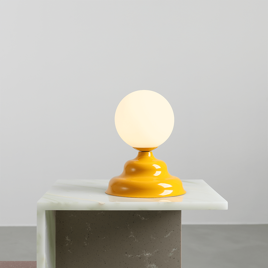 WAVE WALL LIGHT YELLOW SMALL - DYKE & DEAN