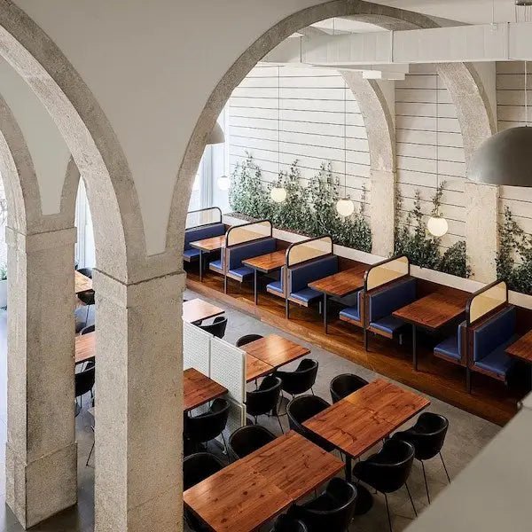 RESTAURANTE MARCO | LIGHTING SUPPLY | DESIGN BY FMJPC ARCHITECTURE | PHOTOGRAPHY BY IVO TAVARES STUDIO - DYKE & DEAN