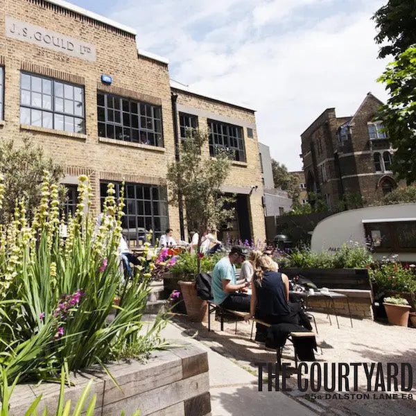 THE COURTYARD, DALSTON | BRANDING & INSTALLATION - DYKE & DEAN