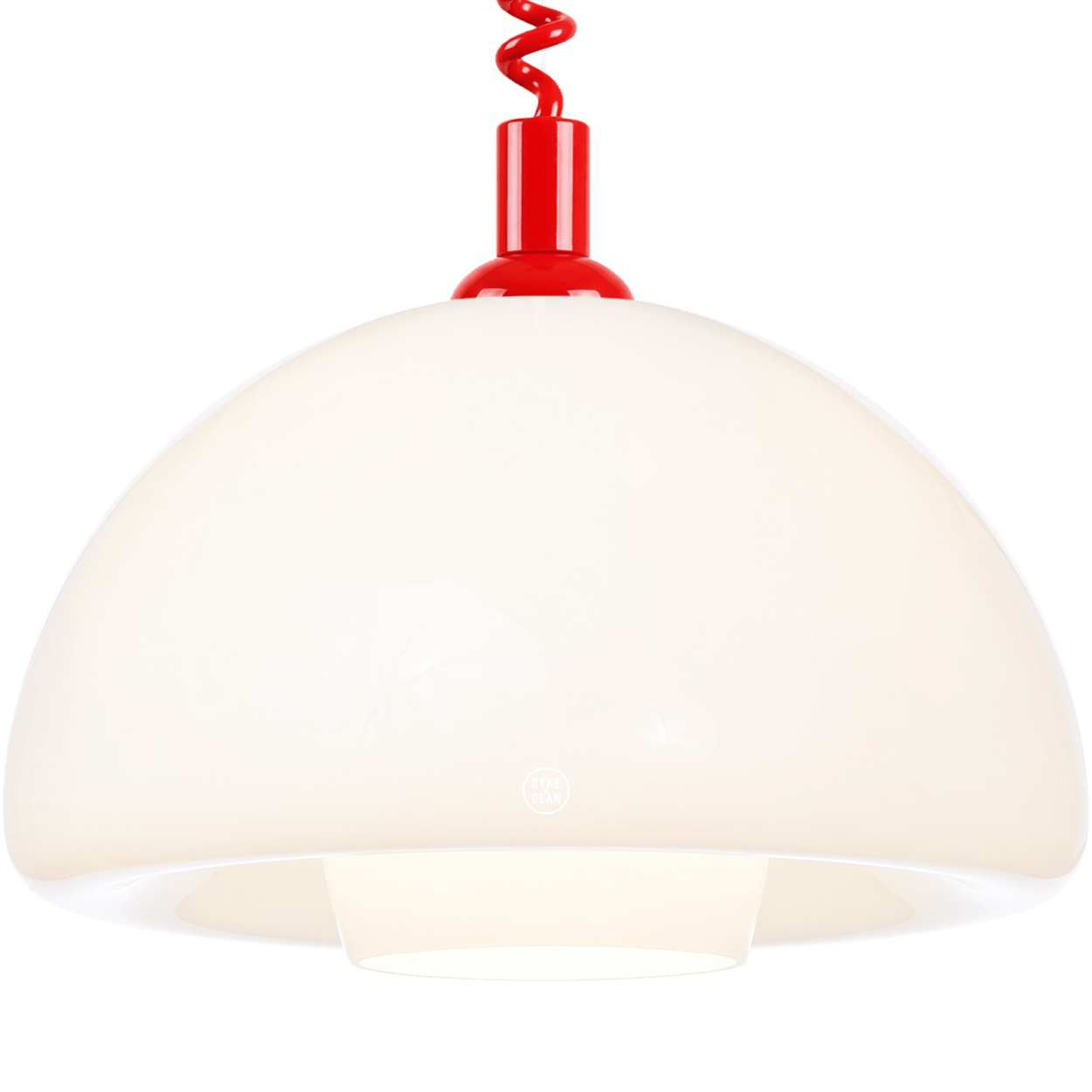 60's OPALINE RETRACTABLE CORD LIGHT - DYKE & DEAN