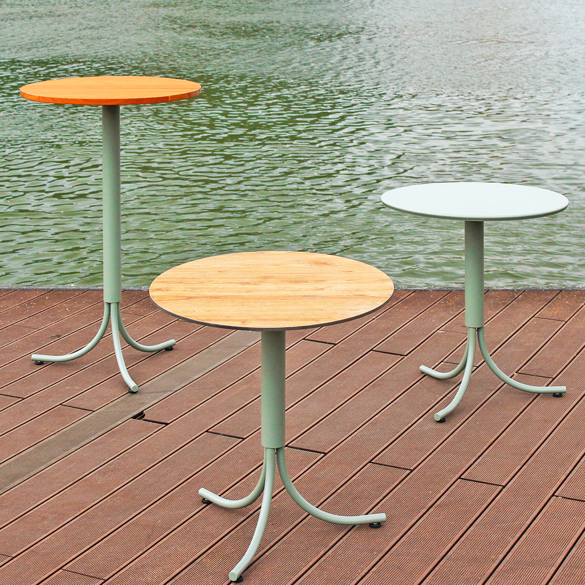 ADICO MAR FOLDING TABLE WOOD TOP