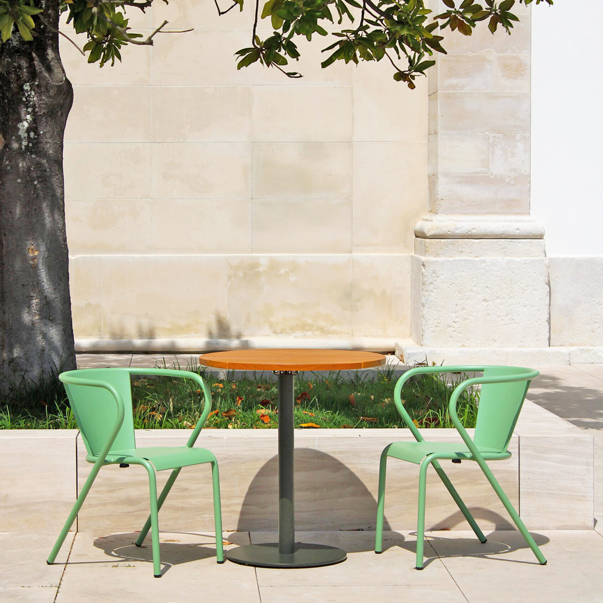 ADICO PLANA ROUND TABLE WOOD TOP