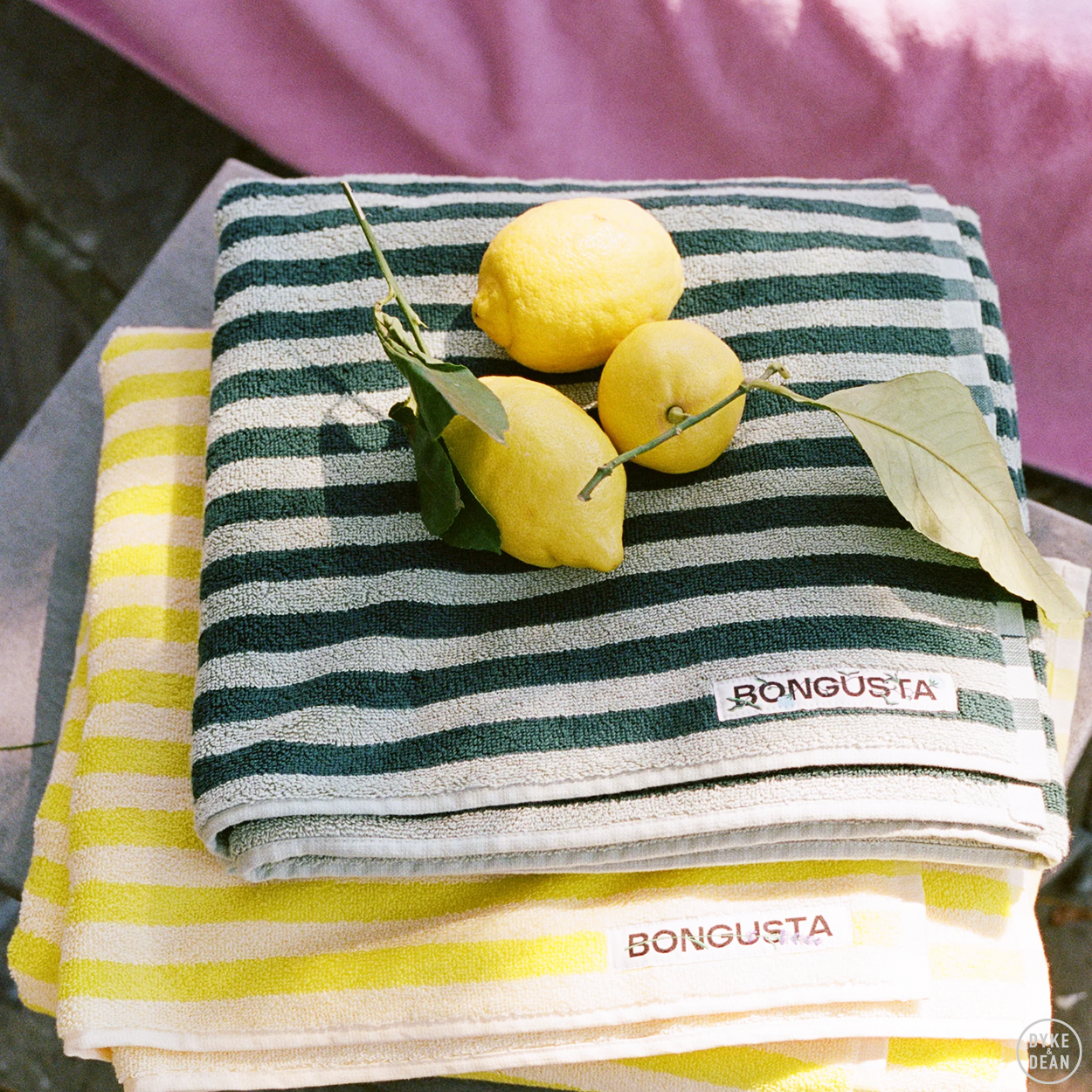 NARAM BATH TOWELS SEA FOAM & DEEP TEAL