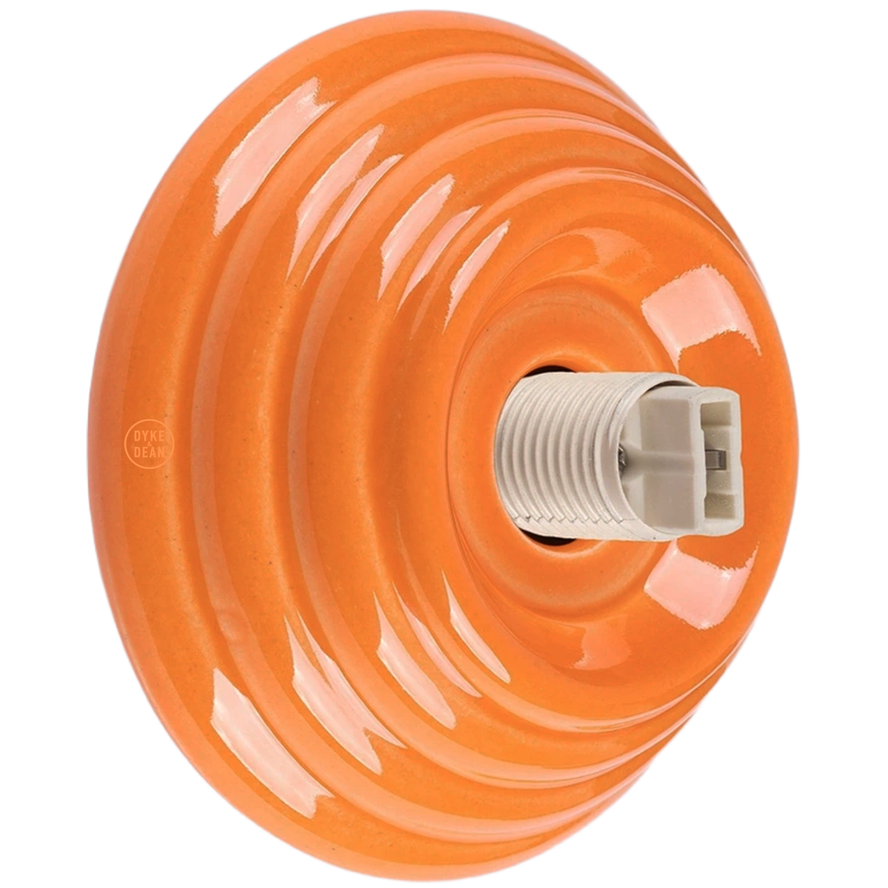 ORANGE CERAMIC SCONCE WATERPROOF OPAL GLOBE CEILING LIGHT