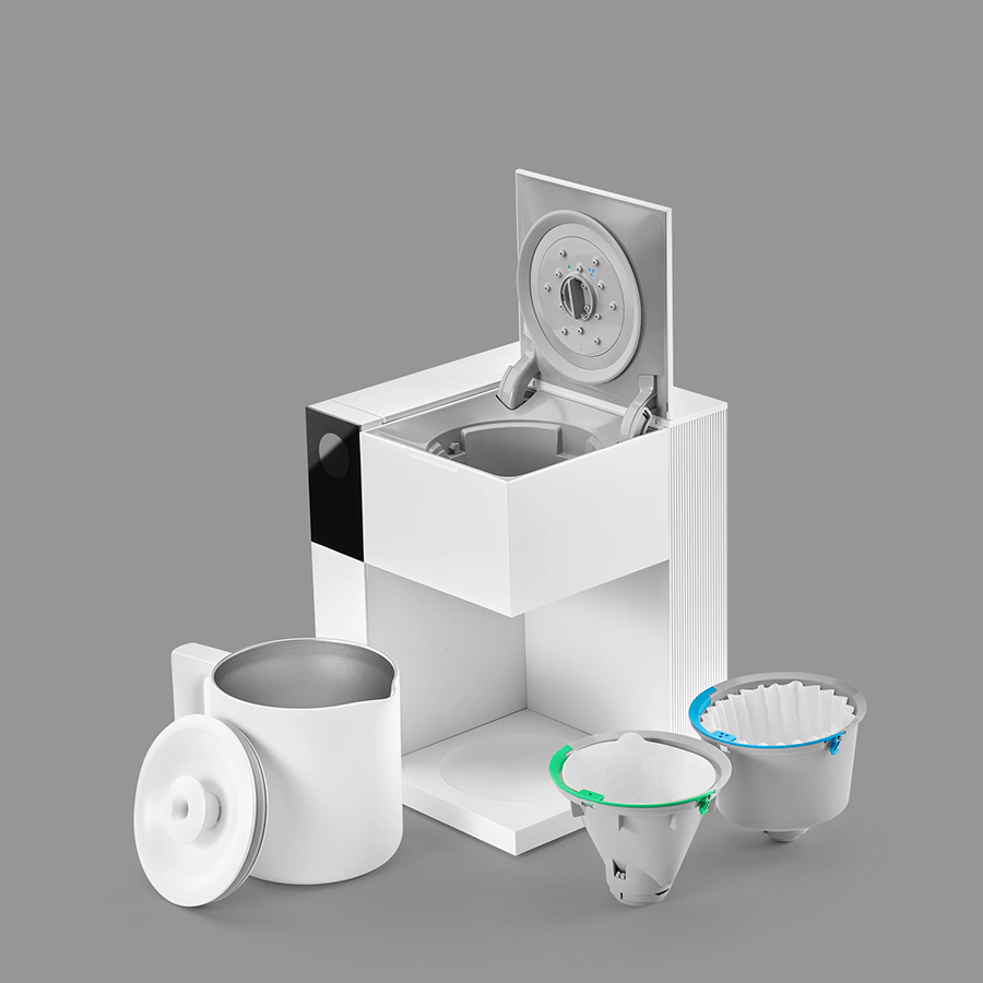 FELLOW WHITE AIDEN PRECISION COFFEE MAKER