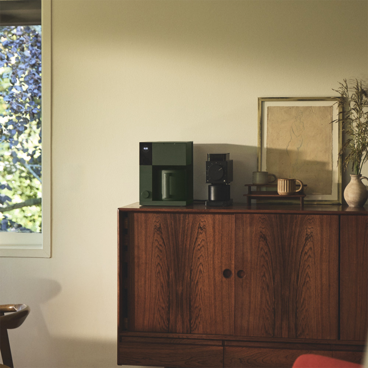 FELLOW WOODLAND GREEN AIDEN PRECISION COFFEE MAKER