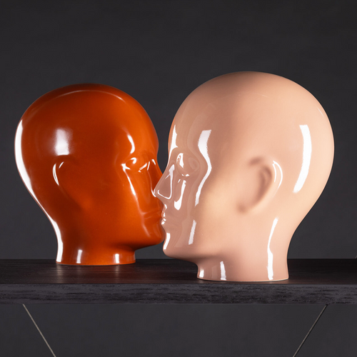 Porcelain ceramic head