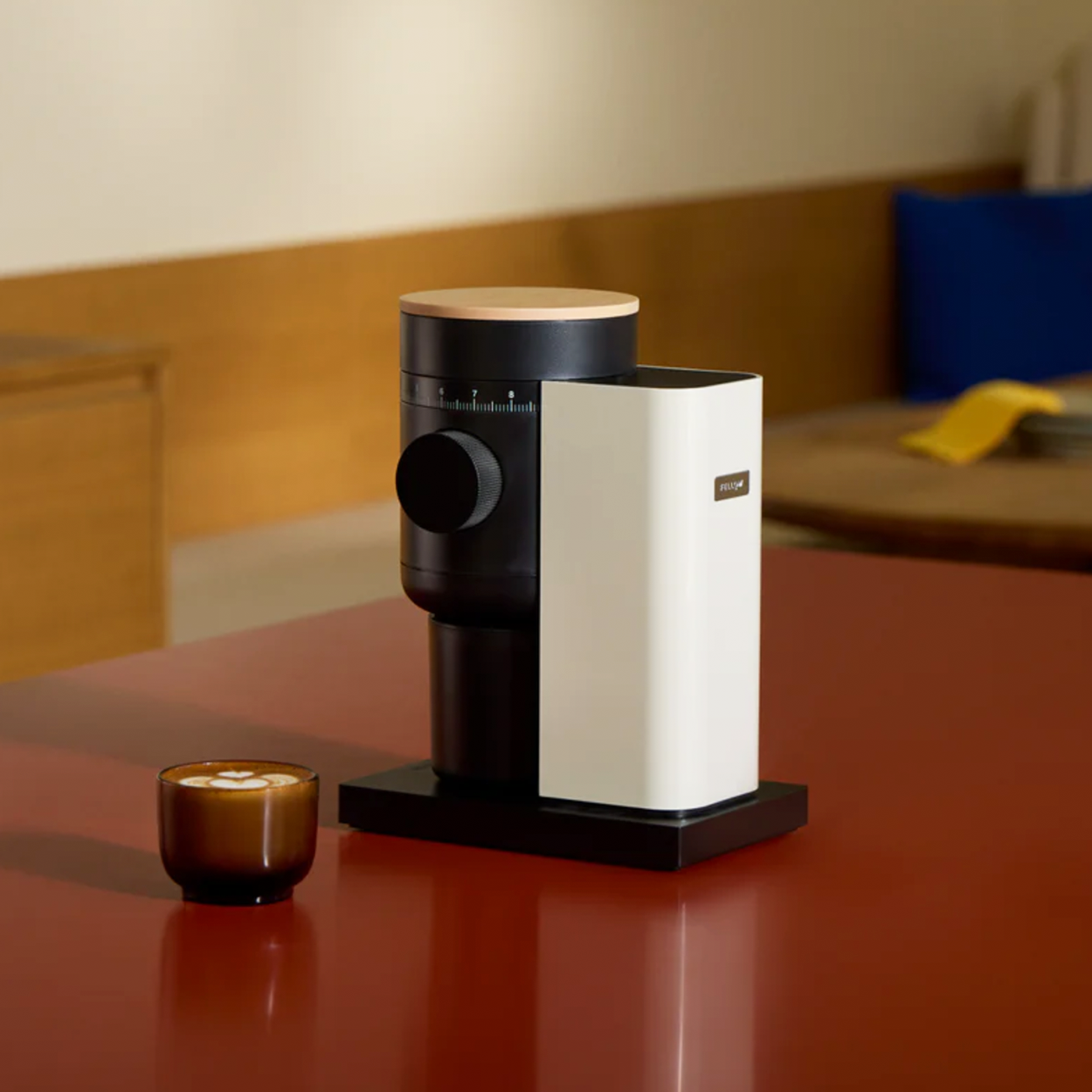 FELLOW OPUS 2 CONICAL BURR GRINDER SESAME & MAPLE