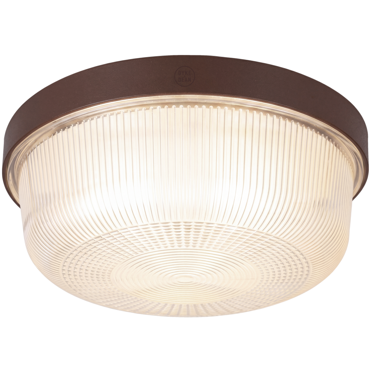 BROWN INDUSTRIAL ROUND WALL & CEILING BULKHEAD LIGHT