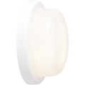 WHITE RIM ROUND WALL & CEILING BULKHEAD LIGHT