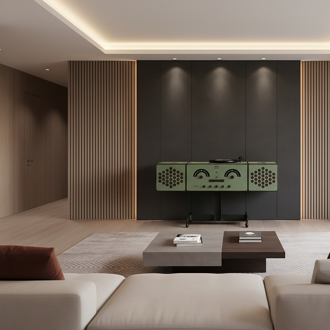 BRIONVEGA RADIOFONOGRAFO 60TH ANNIVERSARY SPECIAL GREEN