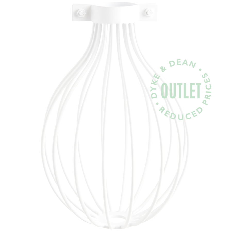 WHITE METAL BALLON E27 LIGHT CAGE OUTLET
