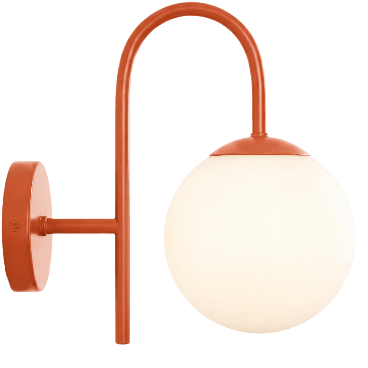 ARC WALL LIGHT SMALL GLOBE - DYKE & DEAN