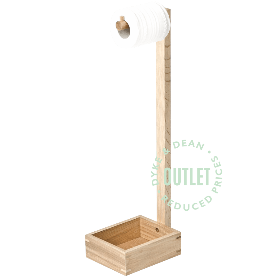 BAMBOO FREESTANDING TOILET ROLL HOLDER OUTLET - DYKE & DEAN