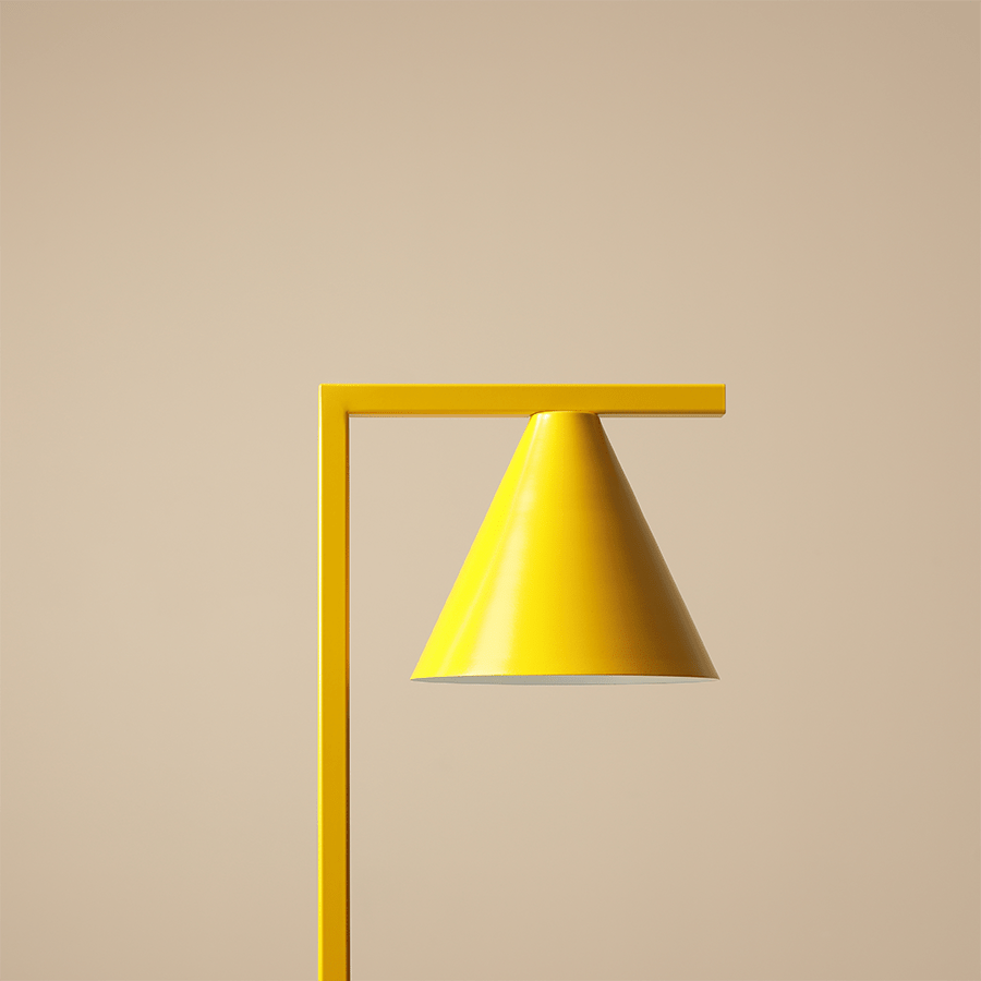 BATON CONE FLOOR LIGHT YELLOW - DYKE & DEAN
