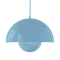 BLOOM POT PENDANT LAMP BLUE - DYKE & DEAN