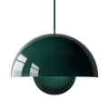 BLOOM POT PENDANT LAMP DARK GREEN - DYKE & DEAN