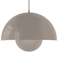 BLOOM POT PENDANT LAMP GREY LARGE - DYKE & DEAN