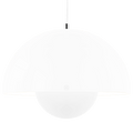 BLOOM POT PENDANT LAMP WHITE LARGE - DYKE & DEAN