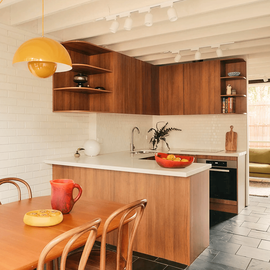 BLOOM POT PENDANT LAMP YELLOW - DYKE & DEAN