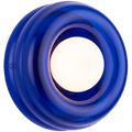 BLUE ORBIT GLASS GLOBE WALL CEILING LIGHT - DYKE & DEAN