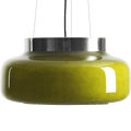 BONBON GLASS PENDANT LIGHT LIME LARGE - DYKE & DEAN