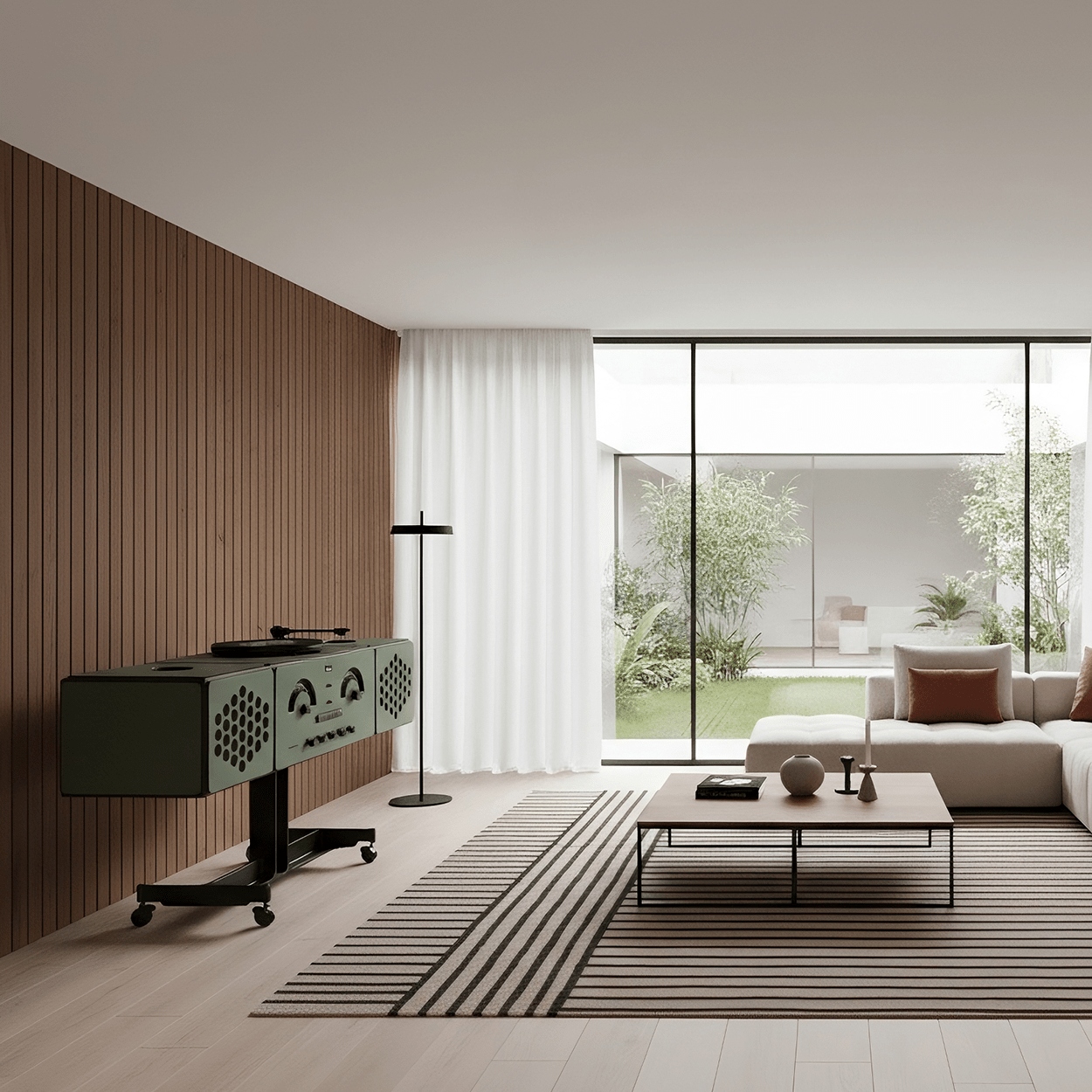 BRIONVEGA RADIOFONOGRAFO 60TH ANNIVERSARY SPECIAL GREEN - DYKE & DEAN