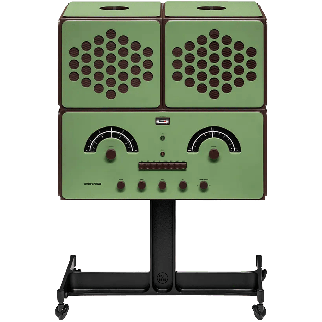 BRIONVEGA RADIOFONOGRAFO 60TH ANNIVERSARY SPECIAL GREEN - DYKE & DEAN