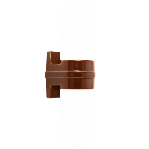 BROWN DOUBLE PORCELAIN WATERPROOF WALL MOUNTED LIGHT - DYKE & DEAN