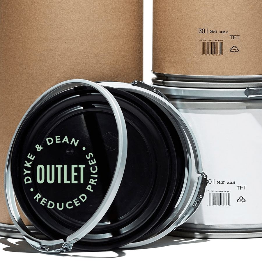 CARD DRUM STORAGE BIN OUTLET - DYKE & DEAN