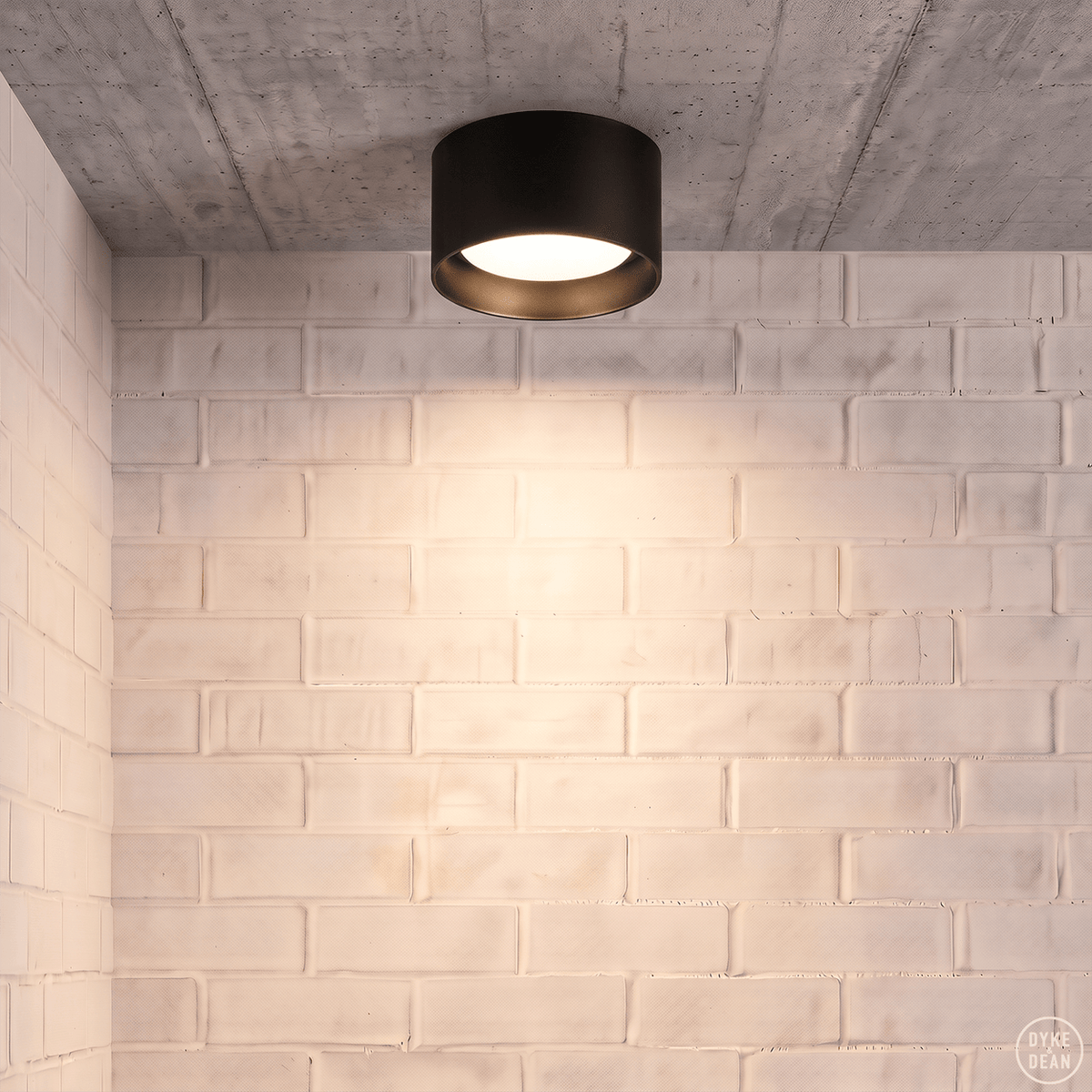MESSING CYLINDER LAMPE