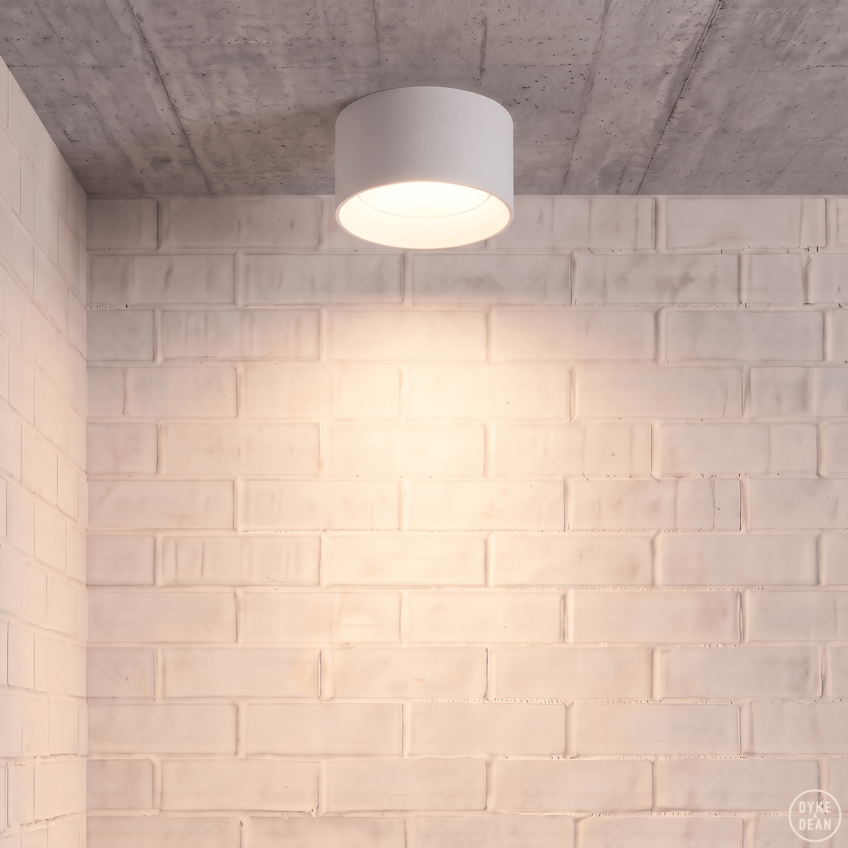 MESSING CYLINDER LAMPE