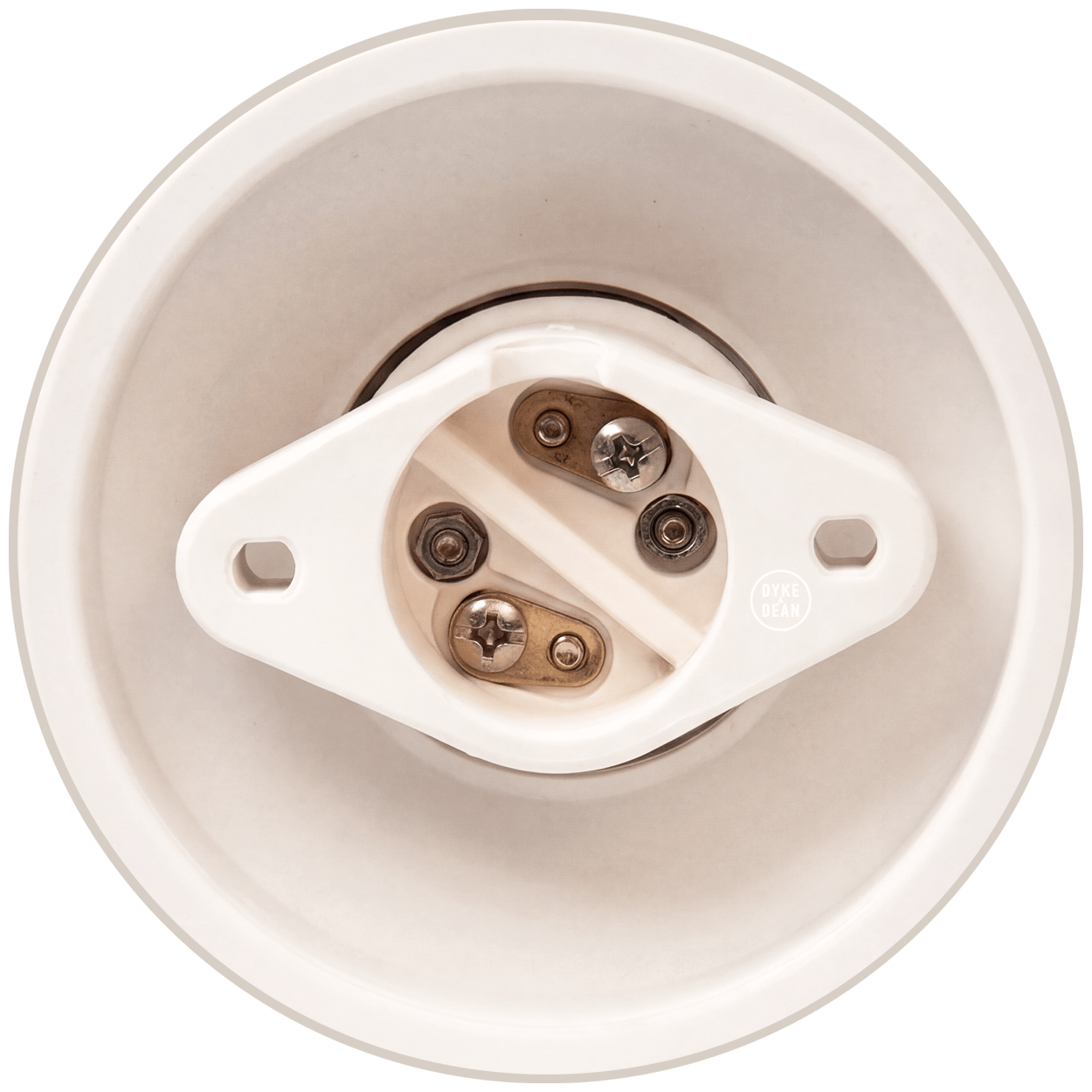 CERAMIC WALL & CEILING LAMP GOLD - DYKE & DEAN