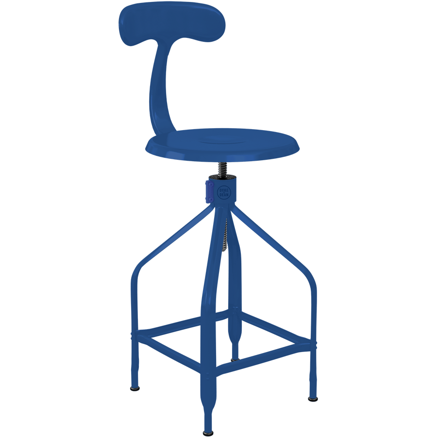 CHAISES NICOLLE DESSINATEUR TALL ADJUSTABLE SWIVEL CHAIR - DYKE & DEAN