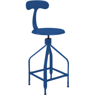 CHAISES NICOLLE DESSINATEUR TALL ADJUSTABLE SWIVEL CHAIR - DYKE & DEAN