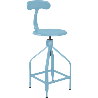 CHAISES NICOLLE DESSINATEUR TALL ADJUSTABLE SWIVEL CHAIR - DYKE & DEAN