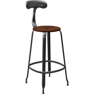 CHAISES NICOLLE METAL CHAIR WOOD 75 - DYKE & DEAN