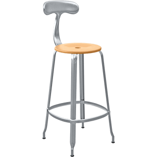 CHAISES NICOLLE METAL CHAIR WOOD 75 - DYKE & DEAN