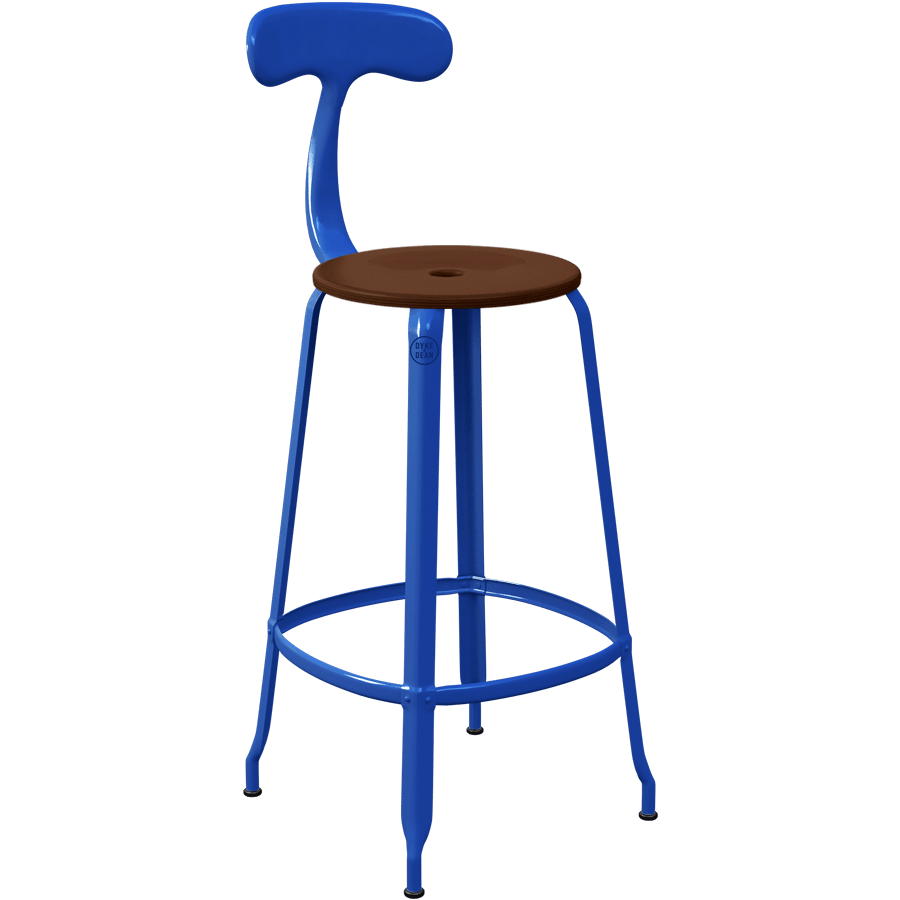CHAISES NICOLLE METAL CHAIR WOOD 75 - DYKE & DEAN