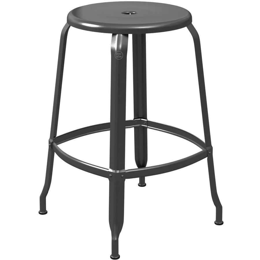 CHAISES NICOLLE METAL STOOL 65 - DYKE & DEAN