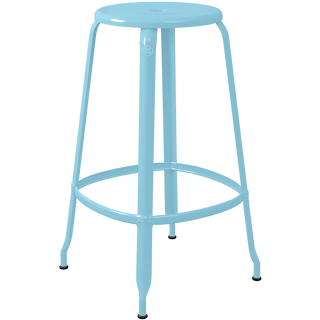 CHAISES NICOLLE METAL STOOL 80 - DYKE & DEAN