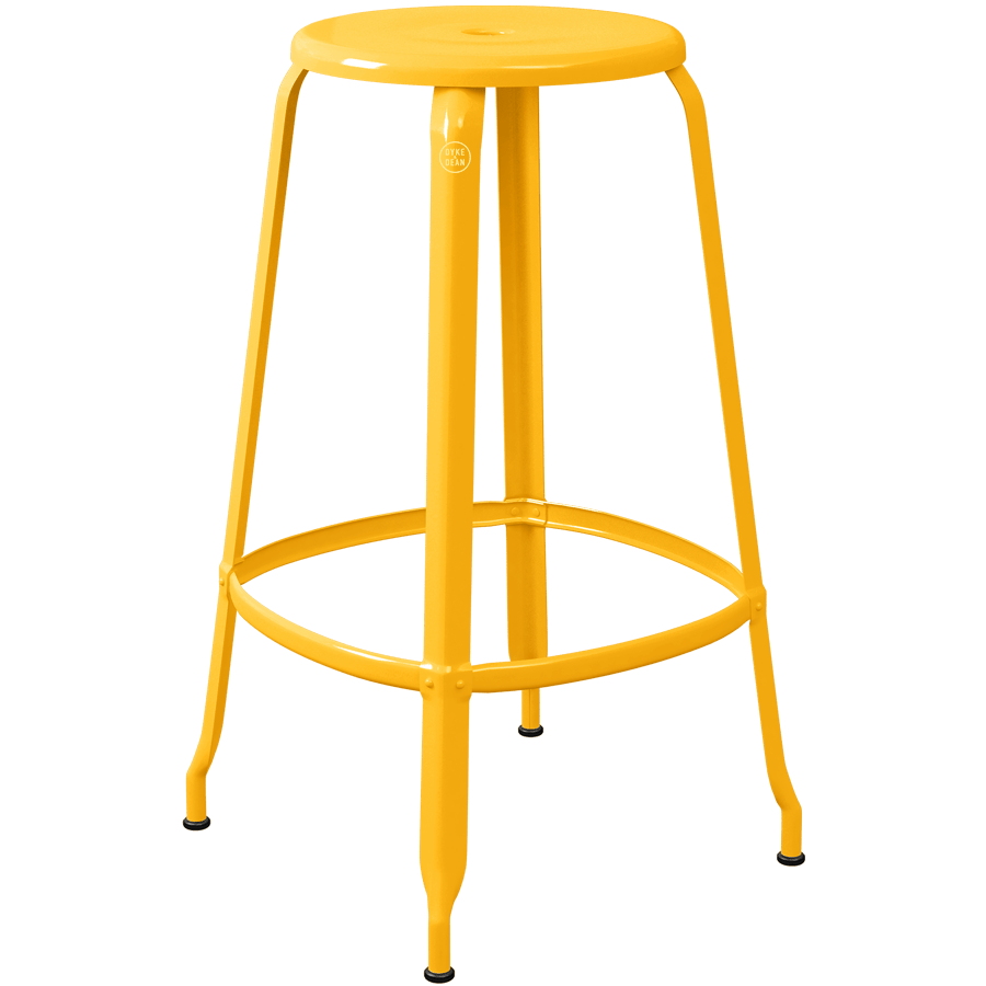 CHAISES NICOLLE METAL STOOL 80 - DYKE & DEAN