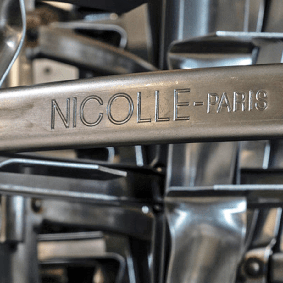 CHAISES NICOLLE OUTDOOR STOOL 45 - DYKE & DEAN